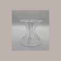 Reggi Coni Gelato da banco a 4 Fori in Policarbonato 14,5x14,5H14 cm / Foro Dm 3,5 cm [c5a1c6cf]