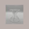 Reggi Coni Gelato da banco a 4 Fori in Policarbonato 14,5x14,5H14 cm / Foro Dm 3,5 cm [c5a1c6cf]