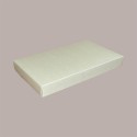Scatola Porta Cioccolatini Dolce Cornice in Carta Avana Ecolife + Inserto Oro 13x27H3cm 10 pezzi [6b99af95]