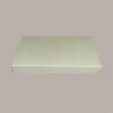 Scatola Porta Cioccolatini Dolce Cornice in Carta Avana Ecolife + Inserto Oro 13x27H3cm 10 pezzi [b81f62a4]