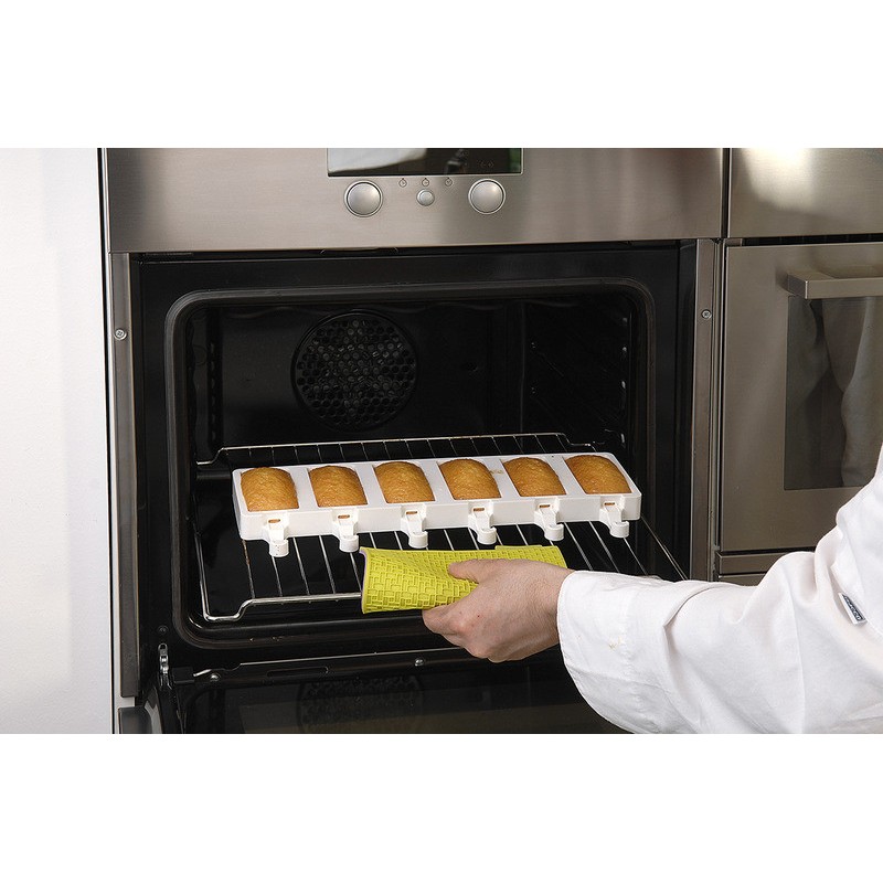 Set 2 Stampi GEL02 CHOCO STICK con 50 Stecchi in Legno per Gelato Design Tavoletta di Cioccolato 92x48H24 mm [229b79e8]