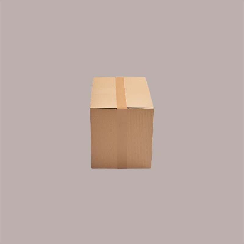 Scatola in Carta Avana Porta 4 Lattine da 5 lt di Olio 32x25x34,5 cm 10 pezzi [a8761148]
