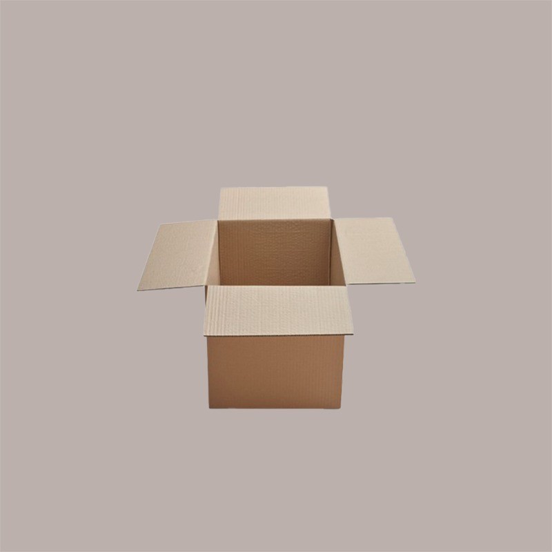 Scatola in Carta Avana Porta 4 Lattine da 5 lt di Olio 32x25x34,5 cm 10 pezzi [ad265656]
