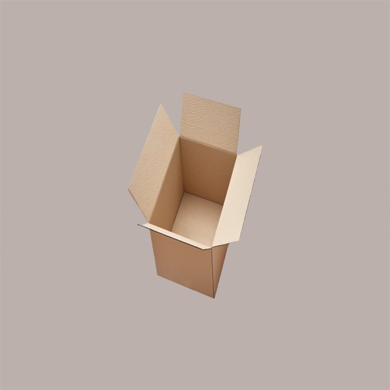 Scatola in Carta Avana Porta 2 Lattine da 5 lt di Olio 25x16x34,5 cm 10 pezzi [0978da3f]
