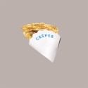 Porta Crepes in Cartoncino Teso Bianco e Interno Oro 1/4 Asporto Food 250 pezzi [a0a3cd43]