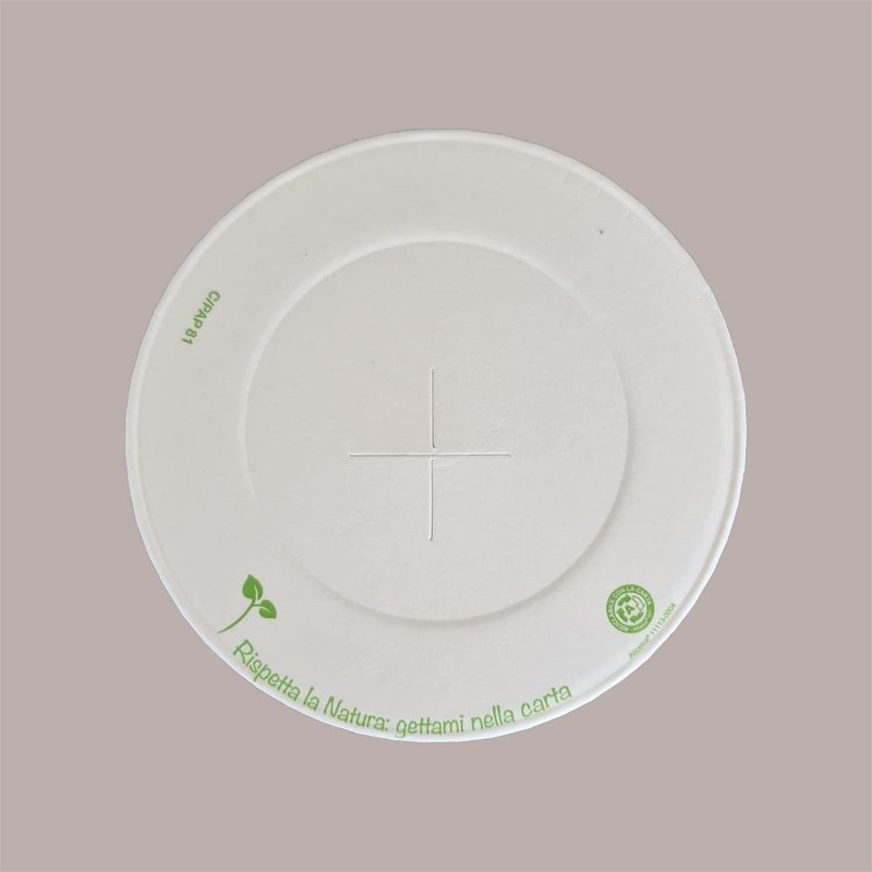 50 Coperchio Carta Bianco Foro Taglio Croce Dm90 per BH35/42/55 [c4e22de8]