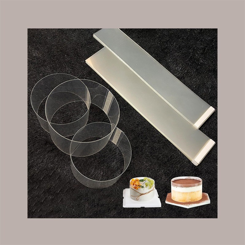 Strisce di Nastro Acetato Trasparenti per Mignon e Monoporzioni 25x150 mm 1000 pezzi [e5128185]