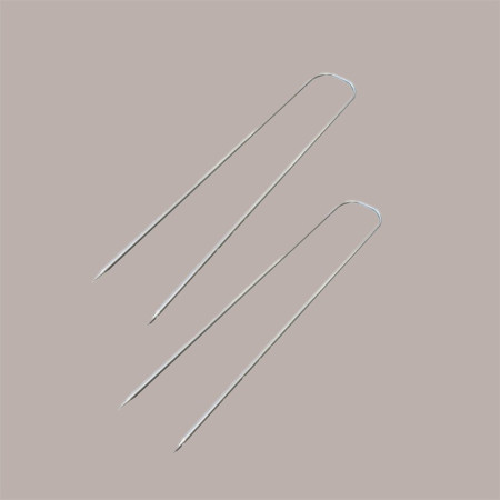 2 Pz Aghi Gira-Panettoni Professionali 600mm in Acciaio [c7c1beed]
