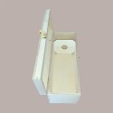 1 Pz Scatola Porta 1 Bottiglia Magnum da 1,5 Lt Cassetta in Legno di Betulla con Clip [8e7509b2]