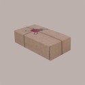 Scatola Porta 2 Bottiglie 750 ml Olio Vino Cantinetta stesa in Cartoncino grafica Ceralacca 350x200H95mm 5 Pezzi [0795de43]