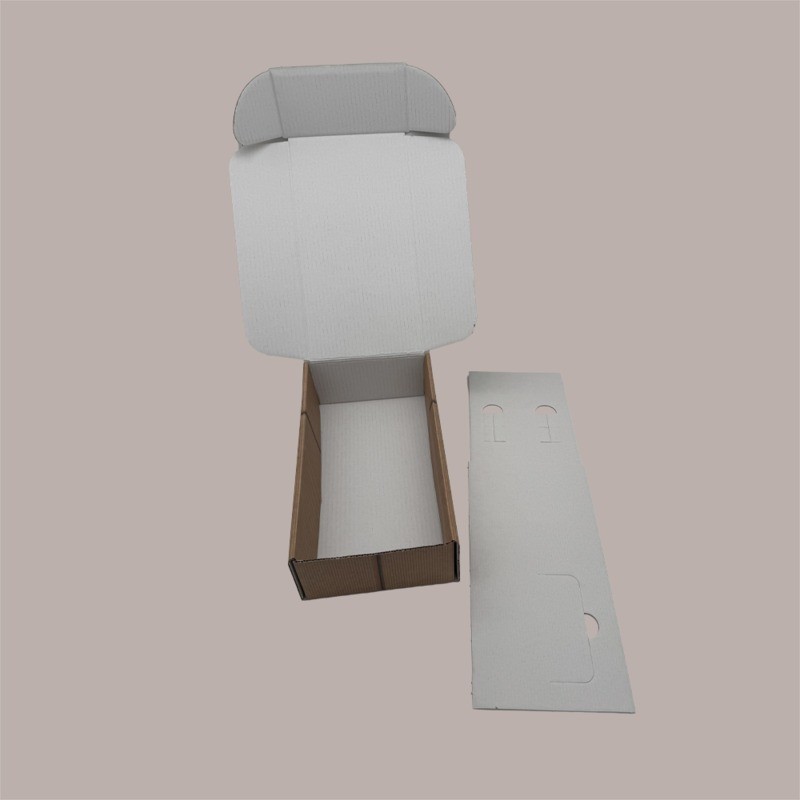 Scatola Porta 2 Bottiglie 750 ml Olio Vino Cantinetta stesa in Cartoncino grafica Ceralacca 350x200H95mm 5 Pezzi [35b8b599]