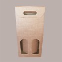 10 Pz Scatola Astuccio Porta 2 Bottiglie 750 ml Olio Vino in Cartoncino grafica Sacco 180x90H385mm [1bf60b2d]