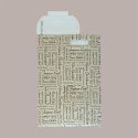 Scatola Astuccio Porta 2 Bottiglie 750 ml Olio Vino in Cartoncino Avana grafica Natale Words 180x90x385mm 10 Pezzi [b41c8f28]