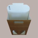 Scatola Astuccio 750 ml Porta 2 Bottiglie Olio Vino in Cartoncino grafica Skin Oro 180x90H395mm 10 Pezzi [1fa066fc]