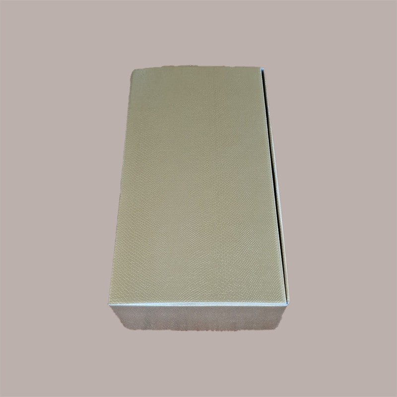 10 Pz Scatola Astuccio Porta 2 Bottiglie 750 ml Olio Vino Cantinetta Stesa in Cartoncino grafica Skin Oro 340x180H95m [75f42d3c]