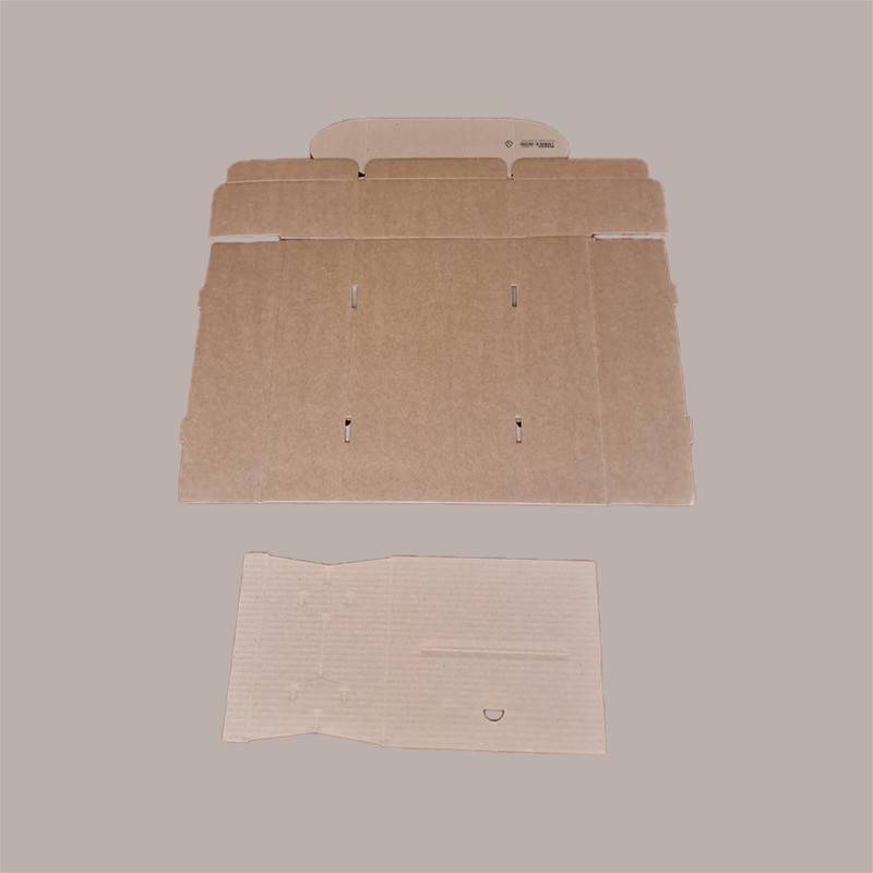 10 Pz Scatola Astuccio Porta 2 Bottiglie 750 ml Olio Vino Cantinetta Stesa in Cartoncino Avana 340x180H90mm [98be9eac]
