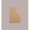 10 Pz Cestello Aperto Porta 2 Bottiglie Olio/Birra 500 ml in Cartoncino Rigido Avana, 130x65H290mm, Ideale per Enotec [7964230e]