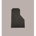 Cestello Aperto Porta 2 Bottiglie Olio/Birra 500 ml in Cartoncino Rigido Kraft Nero, 150x75H300mm, Ideale per Enotech [fd8fcfa3]