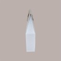 10 Pz Scatola Astuccio Porta 3 Bottiglie 750 ml Olio Vino in Cartoncino Bianco grafica effetto pelle 270x90H385mm [112778e6]