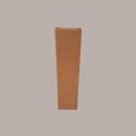 Scatola Astuccio Porta 1 Bottiglia 750 ml Olio Vino in Cartoncino Onda Avana 90x90H345mm 20 Pezzi [664a42d0]