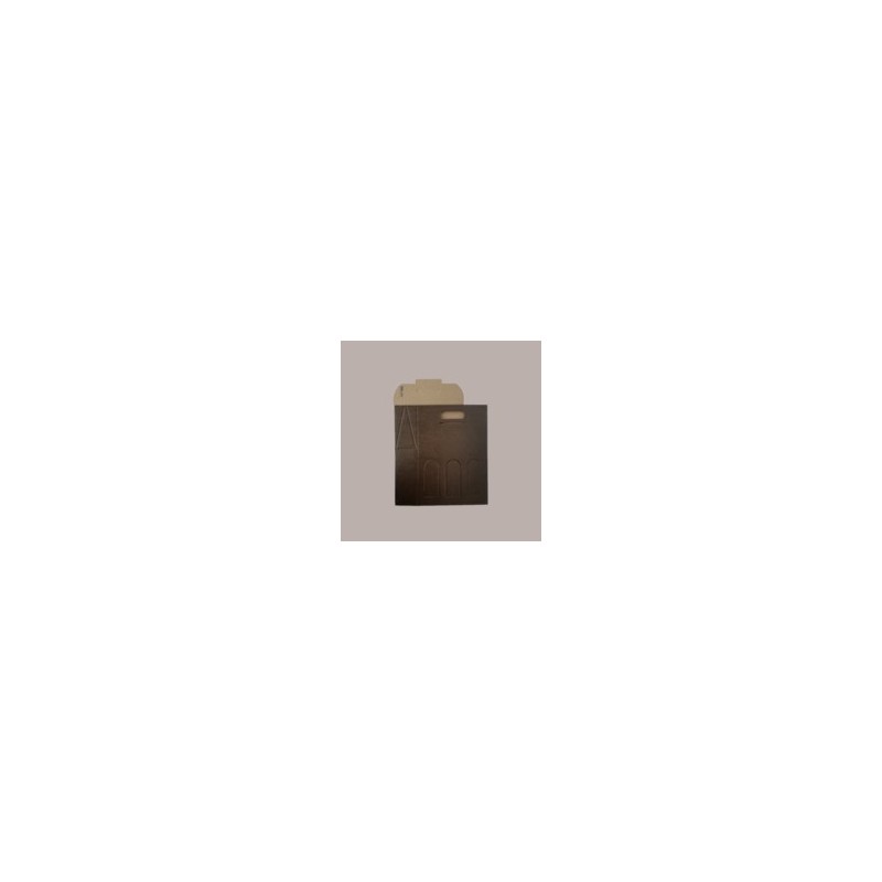 10 Pz Scatola Astuccio Porta 3 Bottiglie 750 ml Olio Vino in Cartoncino Marrone grafica effetto pelle 270x90H385mm [54d5ec8f]