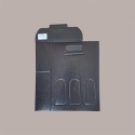 10 Pz Scatola Astuccioa Porta 3 Bottiglie 750 ml Olio Vino in Cartoncino Nero grafica effetto pelle 270x90H385mm [f4f4aa4f]