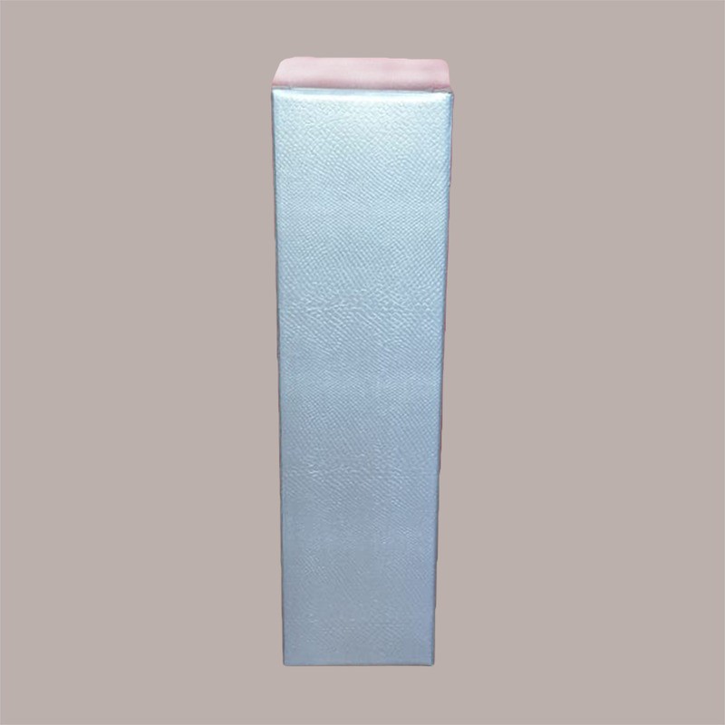 10 Pz Scatola Astuccio Porta 1 Bottiglia 750 ml Olio Vino Cartoncino grafica Skin Argento 90x90H340mm [8c6f85f5]