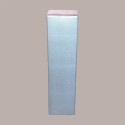 10 Pz Scatola Astuccio Porta 1 Bottiglia 750 ml Olio Vino Cartoncino grafica Skin Argento 90x90H340mm [8c6f85f5]