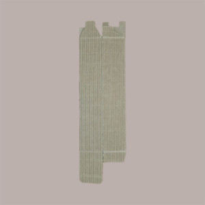 20 Pz Scatola Astuccio Porta 1 Bottiglia 250/500 ml Olio in Cartoncino Onda Avana Petit 55x55H240mm [7c6f030b]