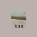 10 Pz Scatola Astuccio Porta 3 Bottiglie 500 ml Olio in Cartoncino Avana  Liscio 200x65H335mm [658d2612]