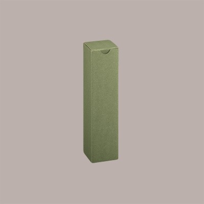 Scatola Astuccio Porta 1 Bottiglia 500 ml Olio in Cartoncino Linea Verde Petit  65x65x320mm 20 Pezzi [78d56821]