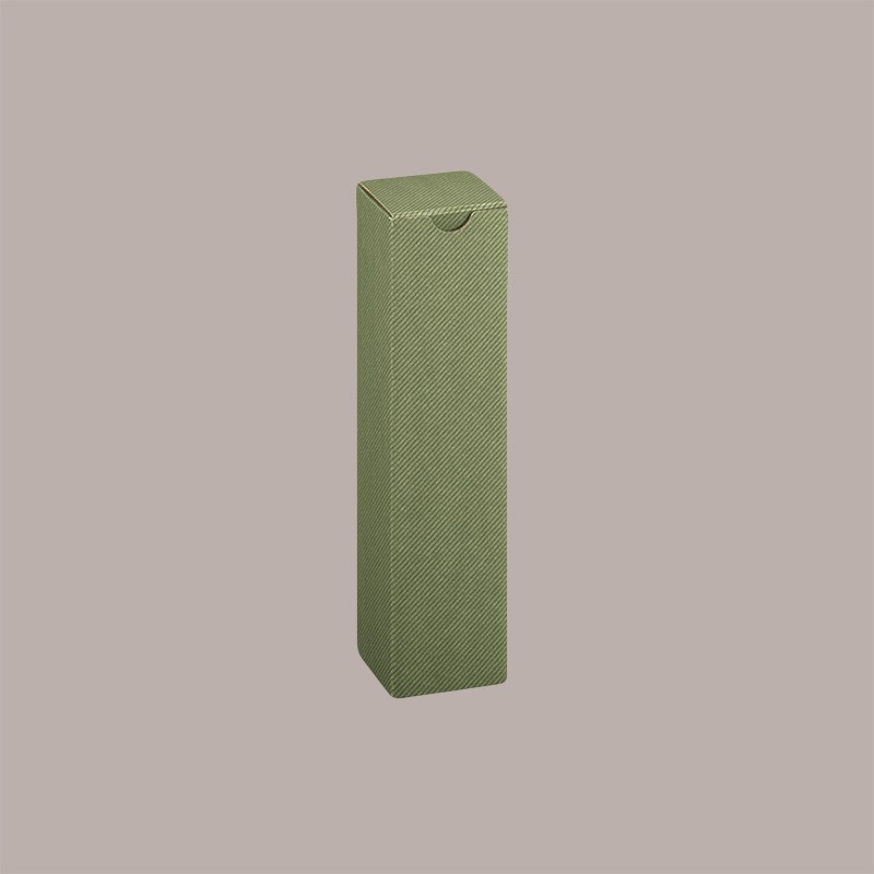 Scatola Astuccio Porta 1 Bottiglia 500 ml Olio in Cartoncino Linea Verde Petit  65x65x320mm 20 Pezzi [78d56821]
