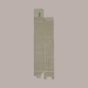 Scatola Astuccio Porta 1 Bottiglia 500 ml Olio in Cartoncino Onda Avana Petit con Finestra 65x65H320mm 20 pezzi [230fb433]
