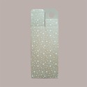 Scatola Astuccio Porta 1 Bottiglia 750 ml  Carta Avana Grafica Stelle Bianche Galaxy 90x90H340mm 10 pezzi [7bb67b7d]