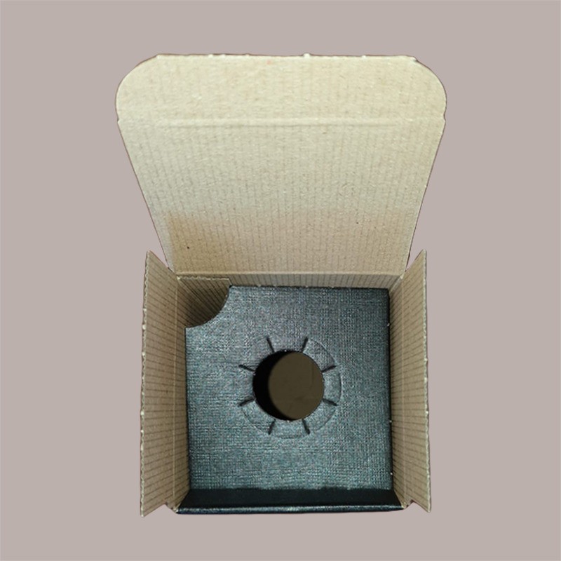 Scatola Astuccio Porta 1 Bottiglia 750 ml Olio Vino Cartoncino grafica Seta Nero 90x90H340mm 10 Pezzi [2b471228]