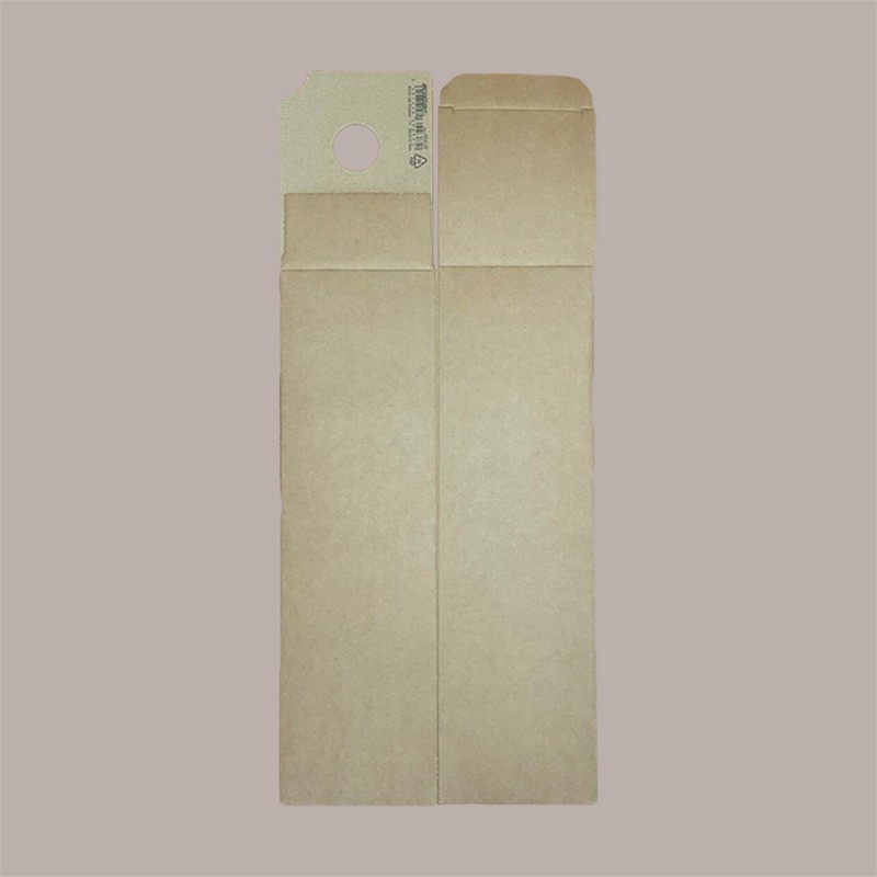 Scatola Astuccio Porta 1 Bottiglia 750 ml Champagne o Prosecco in Cartoncino Avana liscio 100x100H340mm 10 pezzi [d99f75a1]
