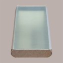 Scatola Porta 2 Bottiglie 750 ml Couvette Stese con Apertura a libro Oro e Nero 5 pezzi [62af07c2]