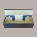10 Pz Scatola Astuccio Porta 1 Bottiglia 750 ml Olio Vino Cantinetta Stesa in Carta Onda Nero 340x90H90mm [f138a6cb]
