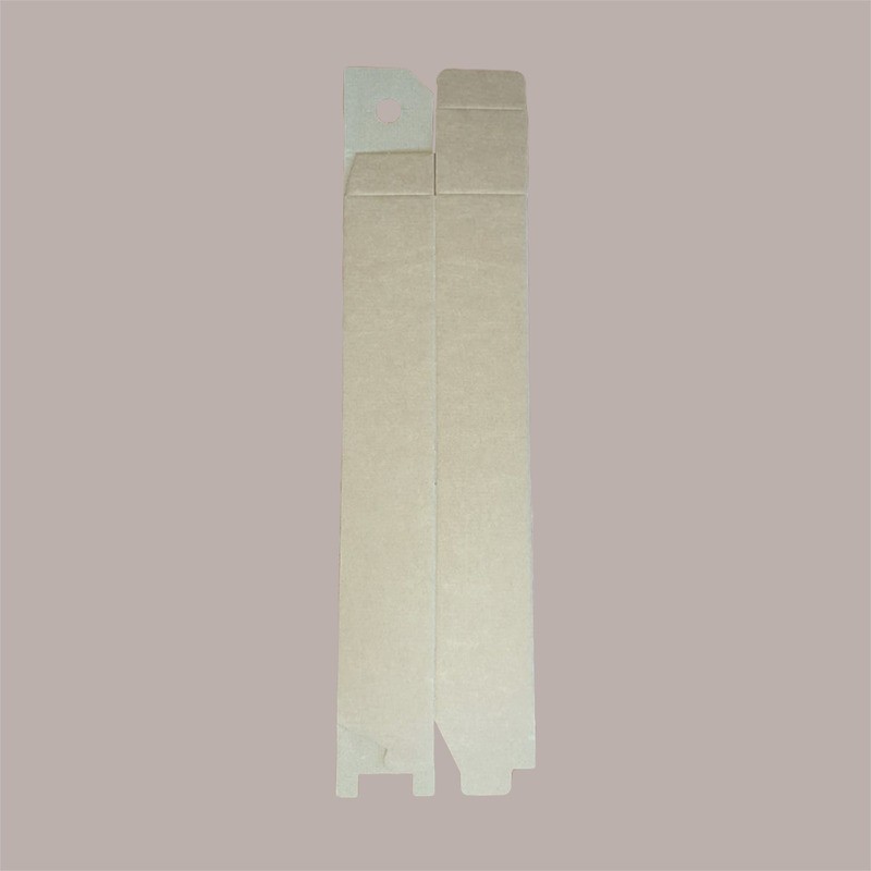 10 Pz Scatola Astuccio Porta 1 Bottiglia 500/750 ml Liquore in Cartoncino Avana Liscio 75x75H400mm [de318518]