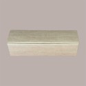Scatola Astuccio Porta 1 Bottiglia 750 ml Olio Vino Cantinetta Stesa in Cartoncino Avana 340x90H90mm 10 Pezzi [dbe8376f]