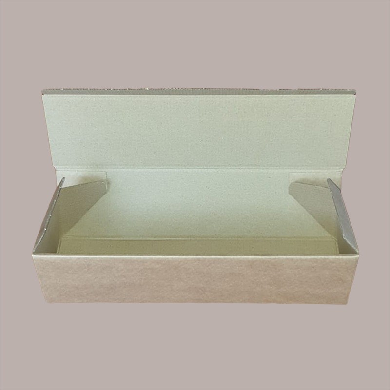 Scatola Astuccio Porta 1 Bottiglia 750 ml Olio Vino Cantinetta Stesa in Cartoncino Avana 340x90H90mm 10 Pezzi [b5d3b566]