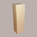 Scatola Astuccio Porta 1 Bottiglia 750 ml Olio Vino Cantinetta Stesa in Cartoncino Avana 340x90H90mm 10 Pezzi [69a5b175]