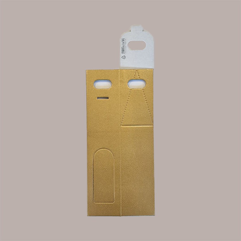 Scatola Astuccio Porta 1 Bottiglia 750 ml Olio Vino in Cartoncino grafica Skin Oro con Finestra 90x90H385mm 10 Pezzi [c6da727b]