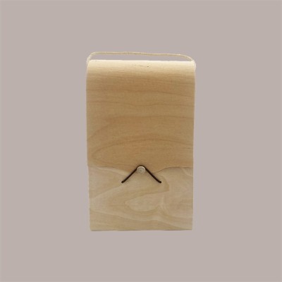 Cofanetto Lusso in Legno Porta 2 Bottiglie 750 ml Ideale per Confezione Regalo 33+9x18,5cm [7b4e974e]