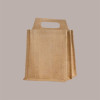 10 Pz Shopper Busta Juta Naturale Portabottiglie 500/750 ml per Birra 24,5+17xH23,5/31 cm [69a5444a]