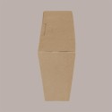10 Pz Scatola Porta Dolci Mignon in Cartoncino Avana Ecolife 18x25H6,5cm [26e291dd]