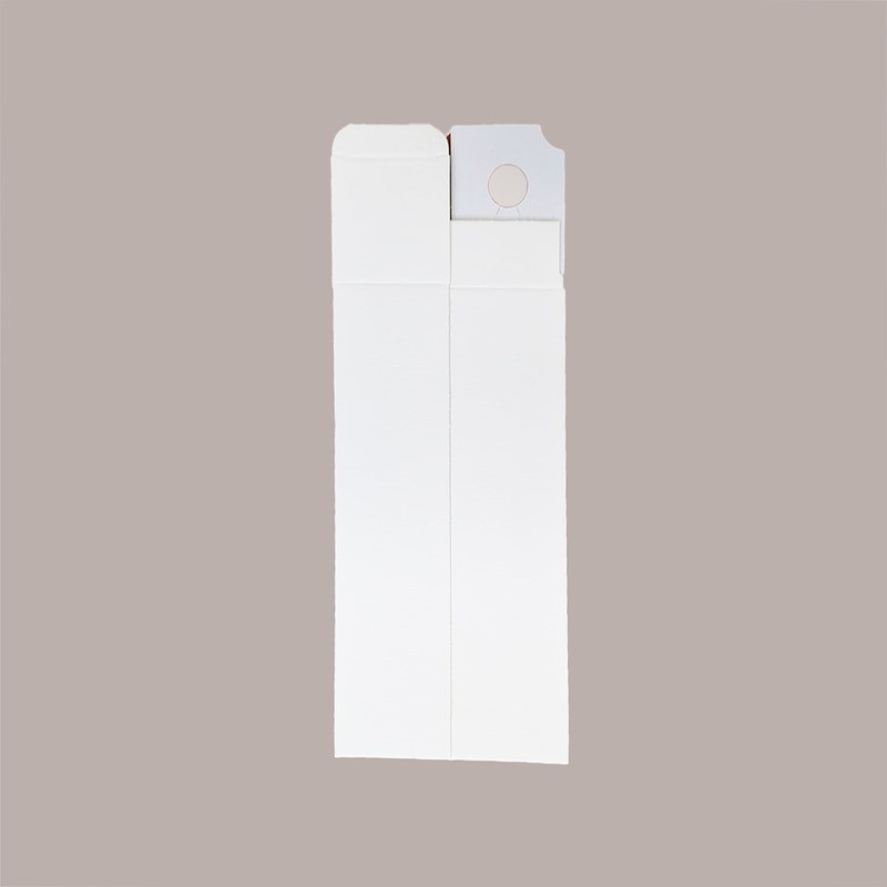 Scatola Astuccio Porta 1 Bottiglia 750 ml Olio Vino Cartoncino grafica Seta Bianco 90x90H340mm 10 Pezzi [d056cc8a]