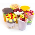 50 Pz Monoporzione Bacco 58cc in PS per Finger Food Aperitivo [8fee2926]