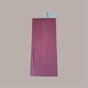 Scatola Astuccio Porta 1 Bottiglia 750 ml Olio Vino in Cartoncino Seta Bordeaux con Finestra 90x90x385mm 20 Pezzi [f10373f3]