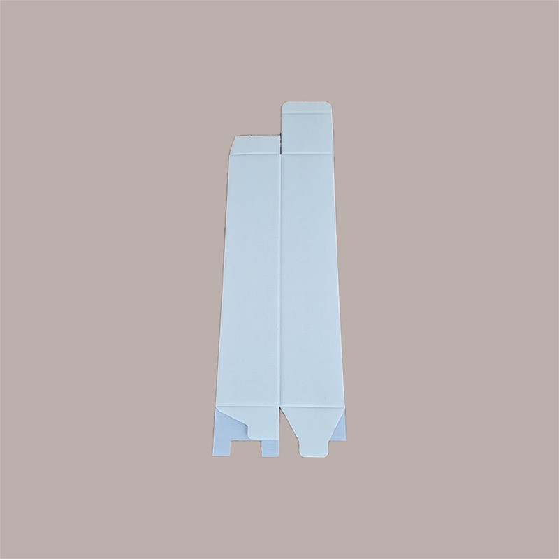 20 Pz Scatola Astuccio Porta 1 Bottiglia 500 ml Olio in Cartoncino Seta Bianco Petit 65x65H320mm [4d4c698d]